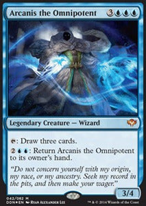 Arcanis the Omnipotent - Duel Decks: Speed vs. Cunning (Mythic) [DDN-42]