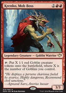 Krenko, Mob Boss - Duel Decks: Speed vs. Cunning (Rare) [DDN-15]