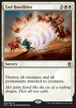 End Hostilities - Khans of Tarkir (Rare) [KTK-8]