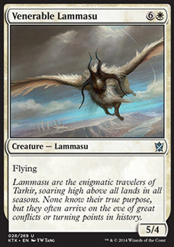 Venerable Lammasu - Khans of Tarkir (Uncommon) [KTK-28]