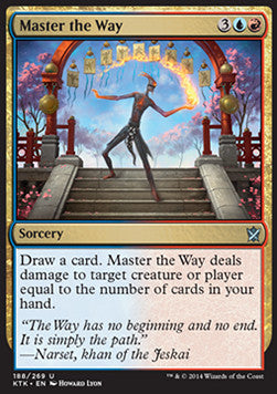 Master the Way - Khans of Tarkir (Uncommon) [KTK-188]