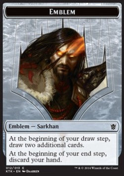 Sarkhan, the Dragonspeaker Emblem - Khans of Tarkir (Token) [KTK-T12]