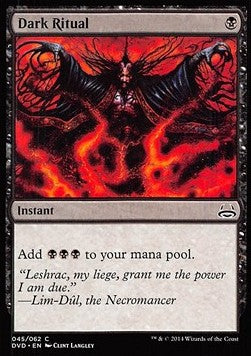 Dark Ritual - Duel Decks: Anthology (Common) [DD3-6045]