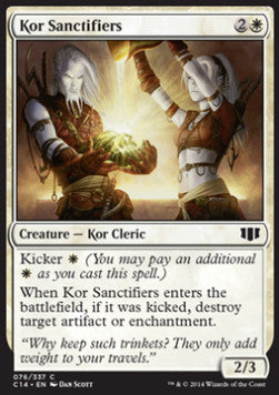 Kor Sanctifiers - Commander 2014 (Common) [C14-76]