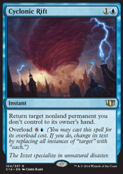 Cyclonic Rift - Commander 2014 (Rare) [C14-104]