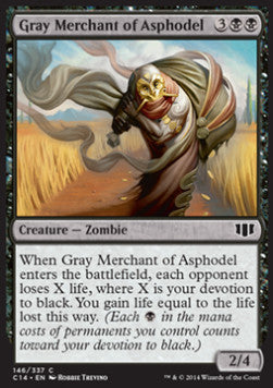 Gray Merchant of Asphodel - Commander 2014 (Common) [C14-146]