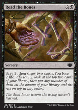 Read the Bones - Commander 2014 (Common) [C14-158]