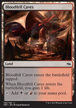 Bloodfell Caves - Fate Reforged (Common) [FRF-165]