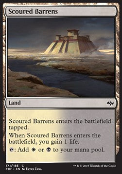Scoured Barrens - Fate Reforged (Common) [FRF-171]