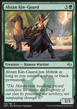 Abzan Kin-Guard - Fate Reforged (Uncommon) [FRF-120]