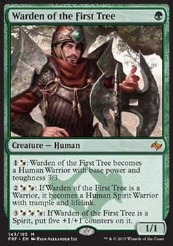 Warden of the First Tree - Fate Reforged (Mythic) [FRF-143]