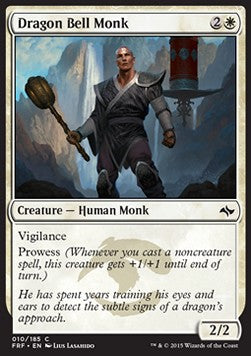 Dragon Bell Monk - Fate Reforged (Common) [FRF-10]