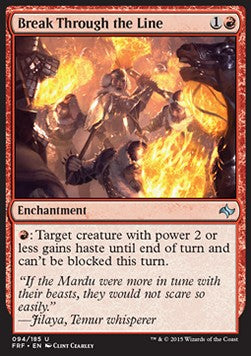 Break Through the Line - Fate Reforged (Uncommon) [FRF-94]