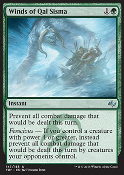 Winds of Qal Sisma - Fate Reforged (Uncommon) [FRF-147]