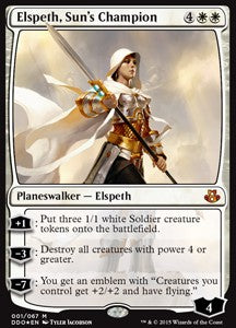 Elspeth, Sun's Champion - Duel Decks: Elspeth vs. Kiora (Mythic) [DDO-1]