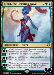 Kiora, the Crashing Wave - Duel Decks: Elspeth vs. Kiora (Mythic) [DDO-34]