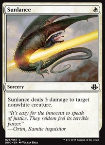 Sunlance - Duel Decks: Elspeth vs. Kiora (Common) [DDO-26]