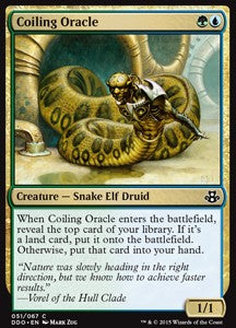 Coiling Oracle - Duel Decks: Elspeth vs. Kiora (Common) [DDO-51]