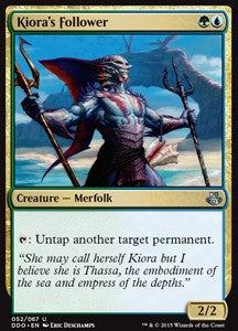 Kiora's Follower - Duel Decks: Elspeth vs. Kiora (Uncommon) [DDO-52]