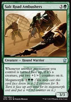 Salt Road Ambushers - Dragons of Tarkir (Uncommon) [DTK-198]