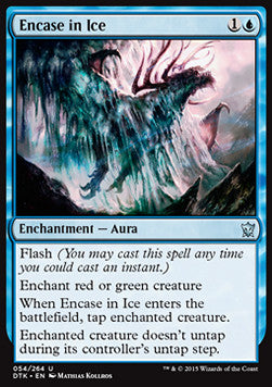 Encase in Ice - Dragons of Tarkir (Uncommon) [DTK-54]