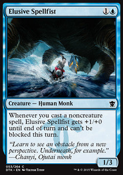 Elusive Spellfist - Dragons of Tarkir (Common) [DTK-53]