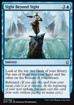 Sight Beyond Sight - Dragons of Tarkir (Uncommon) [DTK-75]