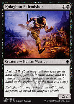 Kolaghan Skirmisher - Dragons of Tarkir (Common) [DTK-107]