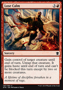 Lose Calm - Dragons of Tarkir (Common) [DTK-147]