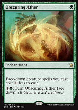 Obscuring Æther - Dragons of Tarkir (Rare) [DTK-194]
