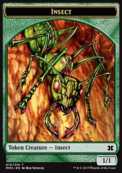 Insect Token (Green 1/1) - Modern Masters 2015 (Token) [MM2-T10]