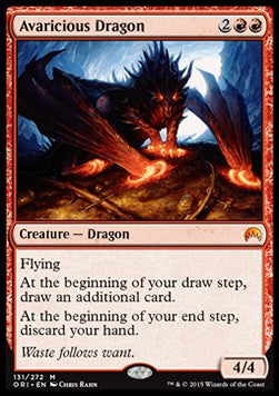 Avaricious Dragon - Magic Origins (Mythic) [ORI-131]