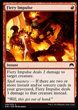 Fiery Impulse - Magic Origins (Common) [ORI-145]