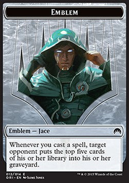 Jace, Telepath Unbound Emblem - Magic Origins (Token) [ORI-T12]