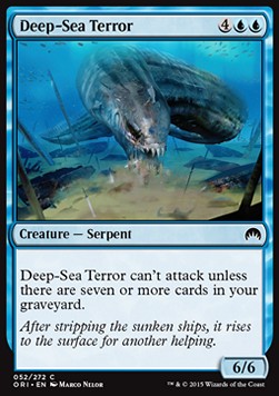 Deep-Sea Terror - Magic Origins (Common) [ORI-52]