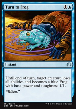 Turn to Frog - Magic Origins (Uncommon) [ORI-81]