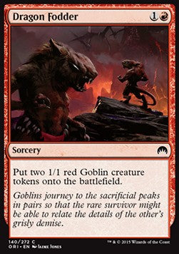 Dragon Fodder - Magic Origins (Common) [ORI-140]