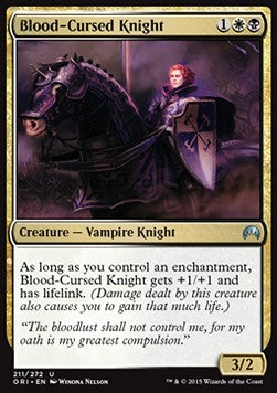 Blood-Cursed Knight - Magic Origins (Uncommon) [ORI-211]