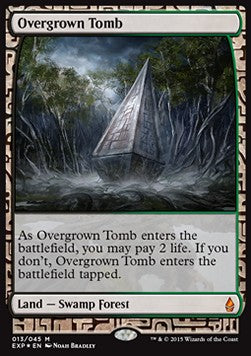 Overgrown Tomb - Zendikar Expeditions (Masterpiece) [ZEX-13]