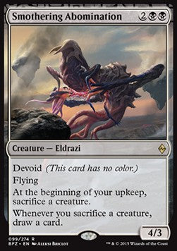Smothering Abomination - Battle for Zendikar (Rare) [BFZ-99]