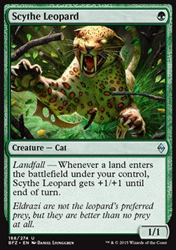 Scythe Leopard - Battle for Zendikar (Uncommon) [BFZ-188]