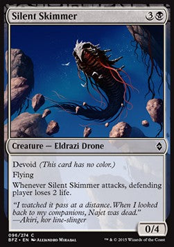 Silent Skimmer - Battle for Zendikar (Common) [BFZ-96]