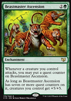 Beastmaster Ascension - Commander 2015 (Rare) [C15-176]