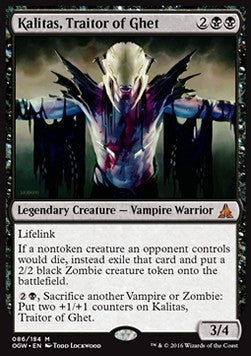 Kalitas, Traitor of Ghet - Oath of the Gatewatch (Mythic) [OGW-86]
