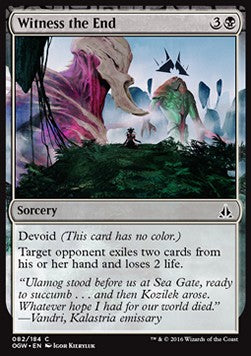 Witness the End - Oath of the Gatewatch (Common) [OGW-82]