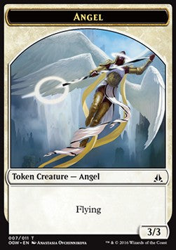 Angel Token (White 3/3) - Oath of the Gatewatch (Token) [OGW-T7]