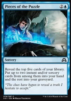 Pieces of the Puzzle - Shadows over Innistrad (Common) [SOI-78]