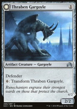 Thraben Gargoyle / Stonewing Antagonizer - Shadows over Innistrad (Uncommon) [SOI-266]