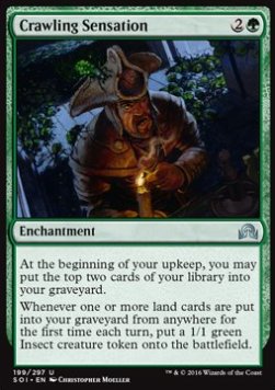 Crawling Sensation - Shadows over Innistrad (Uncommon) [SOI-199]