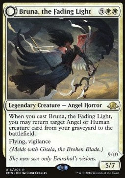 Bruna, the Fading Light / Brisela, Voice of Nightmares - Eldritch Moon (Rare) [EMN-15]